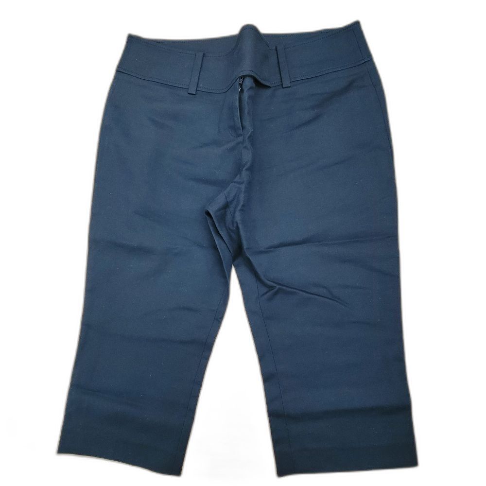 Ann Taylor Lindsay size 10P Navy Blue capri cropped pants